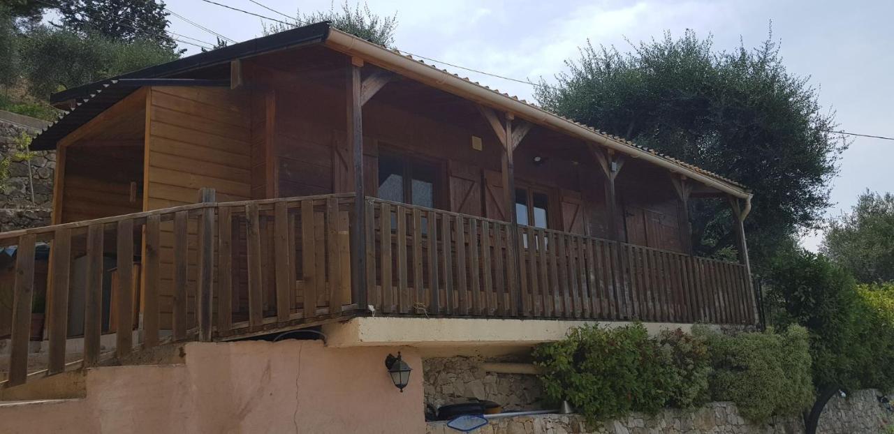 Le Chalet De La Pierreraie Cote D'Azur Piscine Terrasse Et Vue Mer Drap المظهر الخارجي الصورة